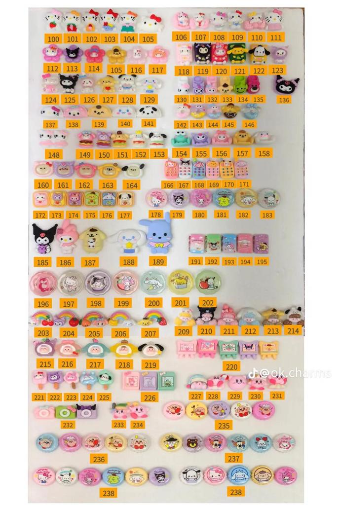 1【DIY MiniToy Charms】HandPick By capacity Buy More Save More