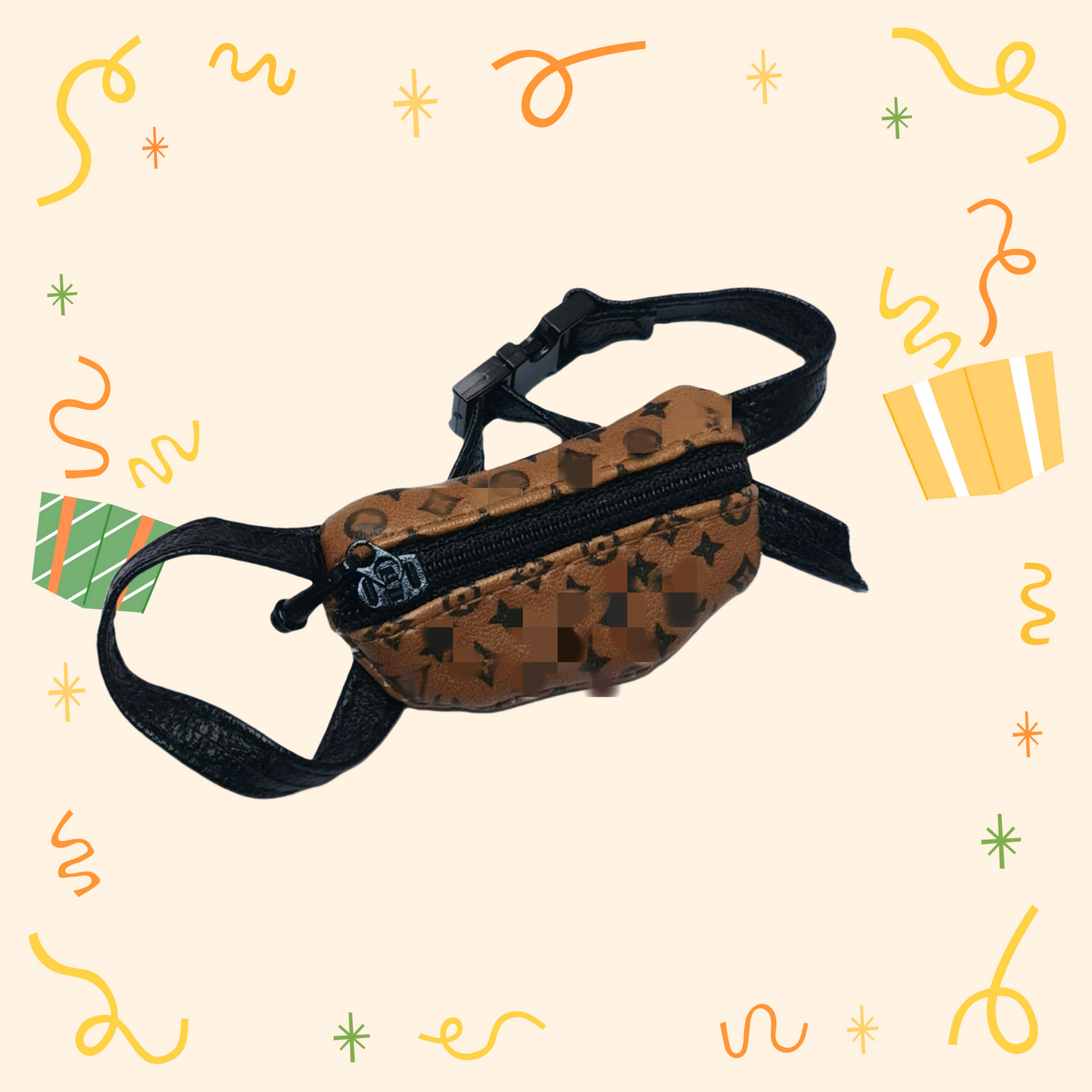 The crossbody bag of the LAbubu doll — Designer style