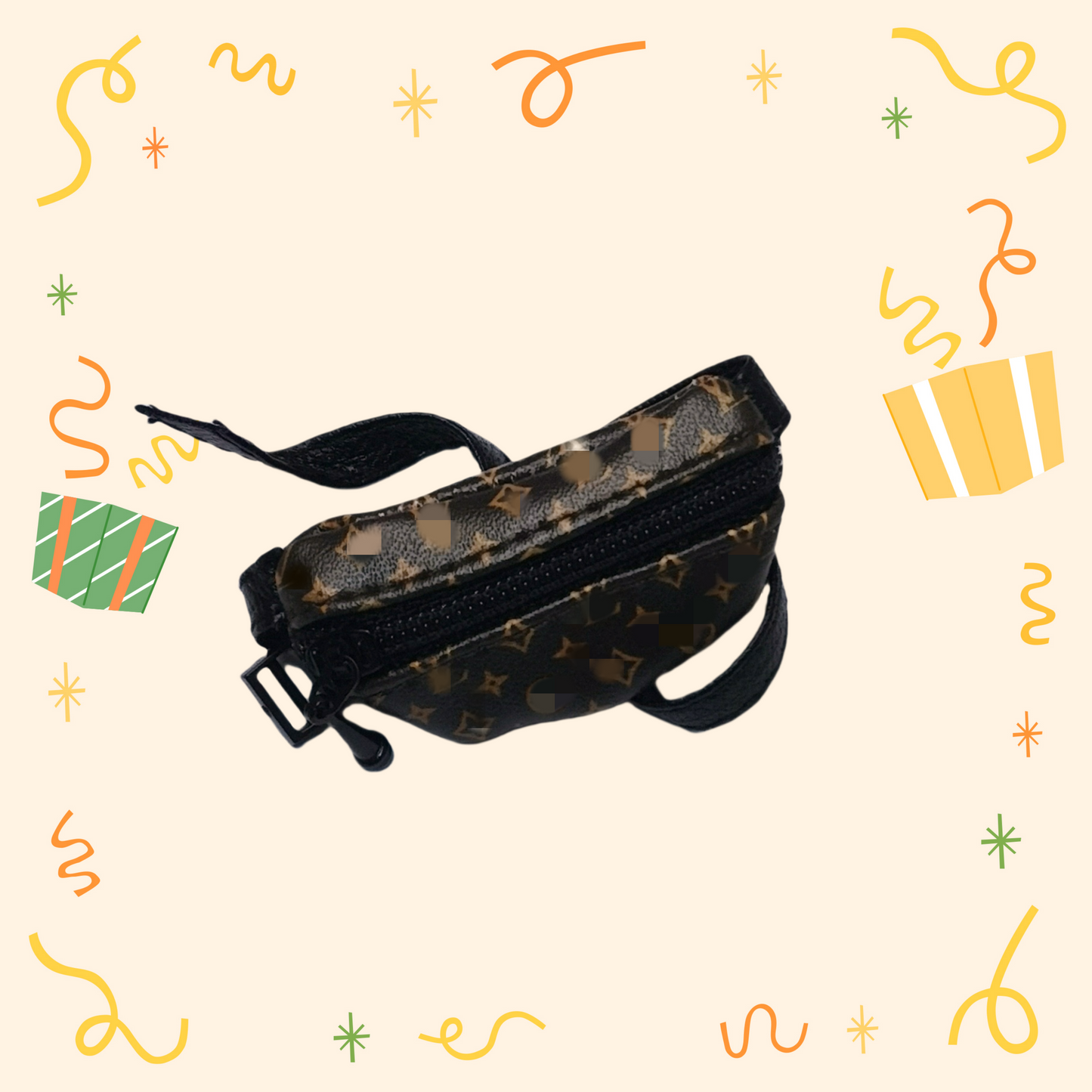 The crossbody bag of the LAbubu doll — Designer style