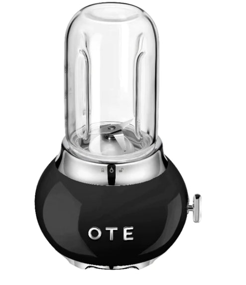 OTE Retro Italian Style Blender, 450ml, Beige, Manual, Portable