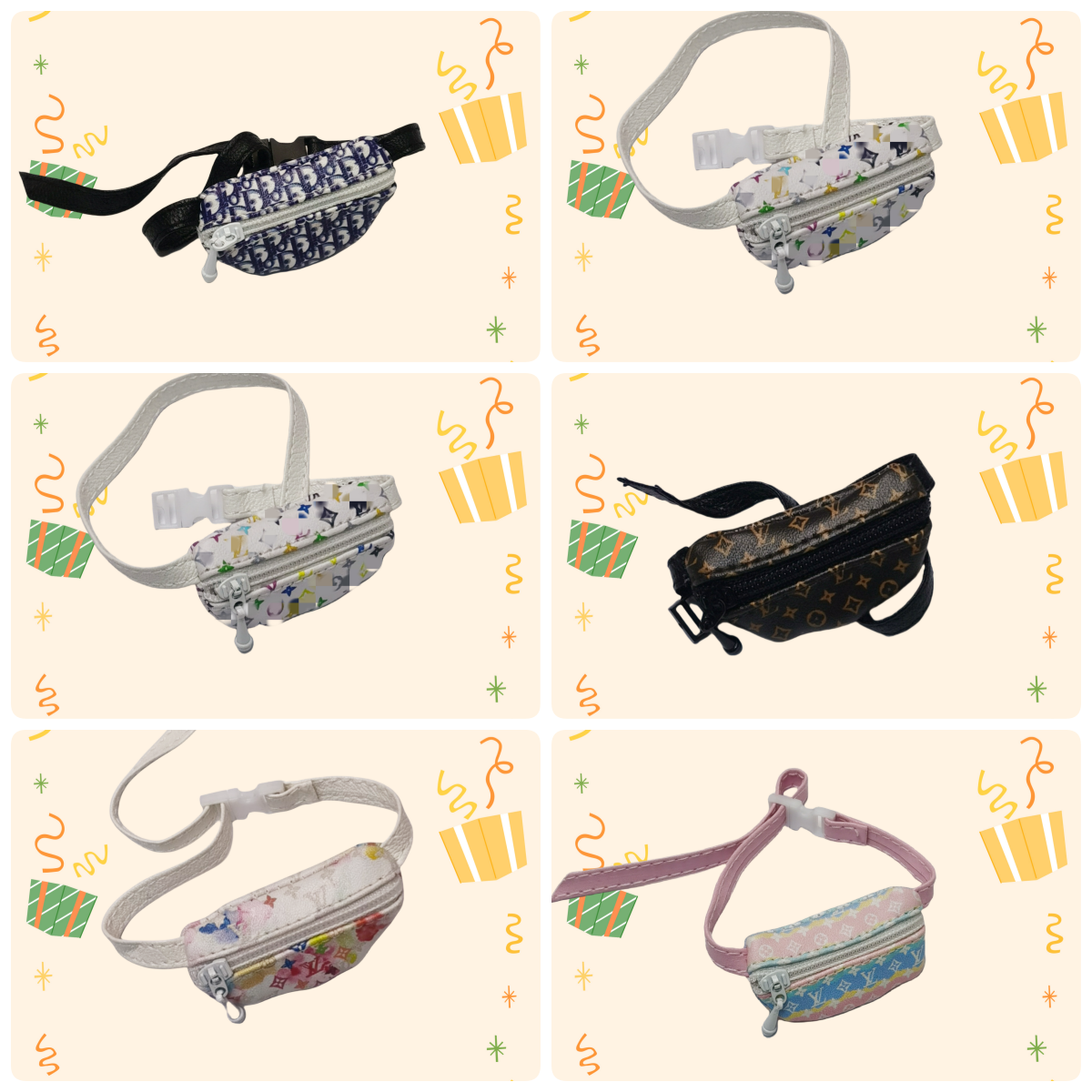 The crossbody  bag of the LAbubu doll — Designer style