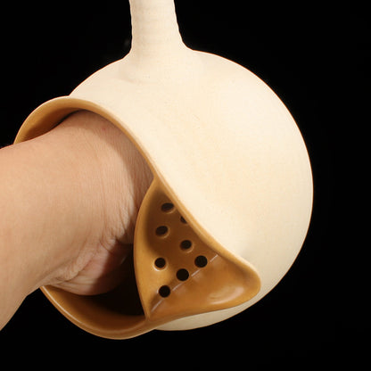 Generic Porcelain Tea Pot Tea Maker Kettle with Anti Scald Handle for Boiling Hot Water,for Household,Picnic Hotel Outdoor Camping