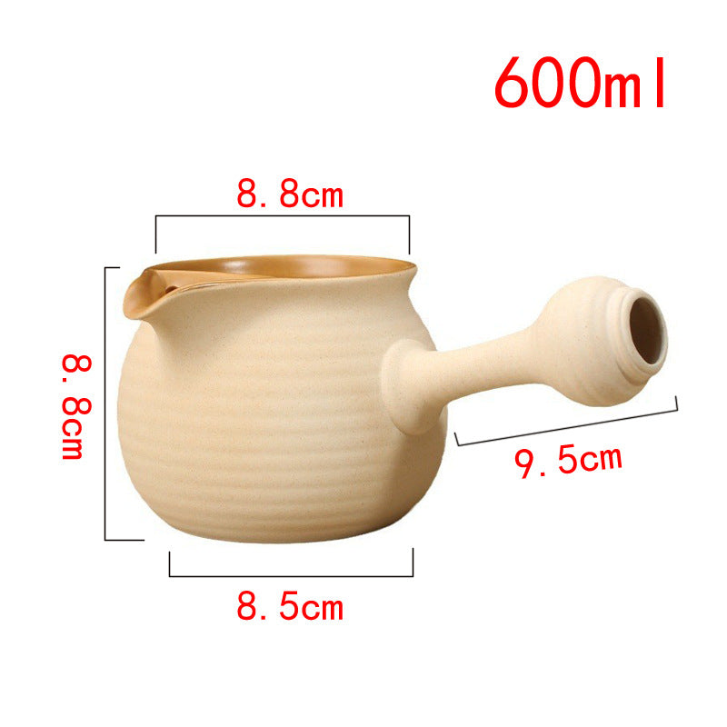 Generic Porcelain Tea Pot Tea Maker Kettle with Anti Scald Handle for Boiling Hot Water,for Household,Picnic Hotel Outdoor Camping