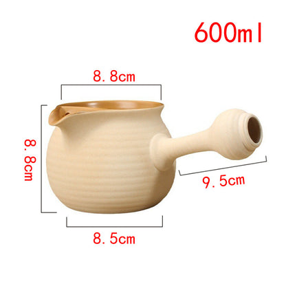 Generic Porcelain Tea Pot Tea Maker Kettle with Anti Scald Handle for Boiling Hot Water,for Household,Picnic Hotel Outdoor Camping