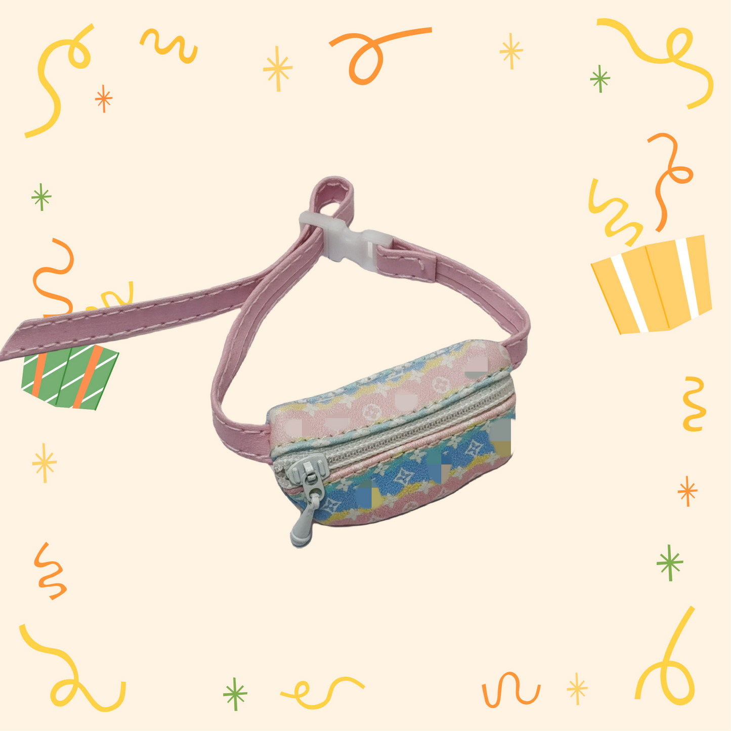 The crossbody  bag of the LAbubu doll — Designer style