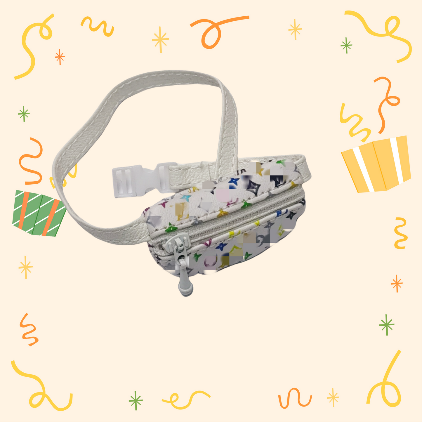 The crossbody  bag of the LAbubu doll — Designer style