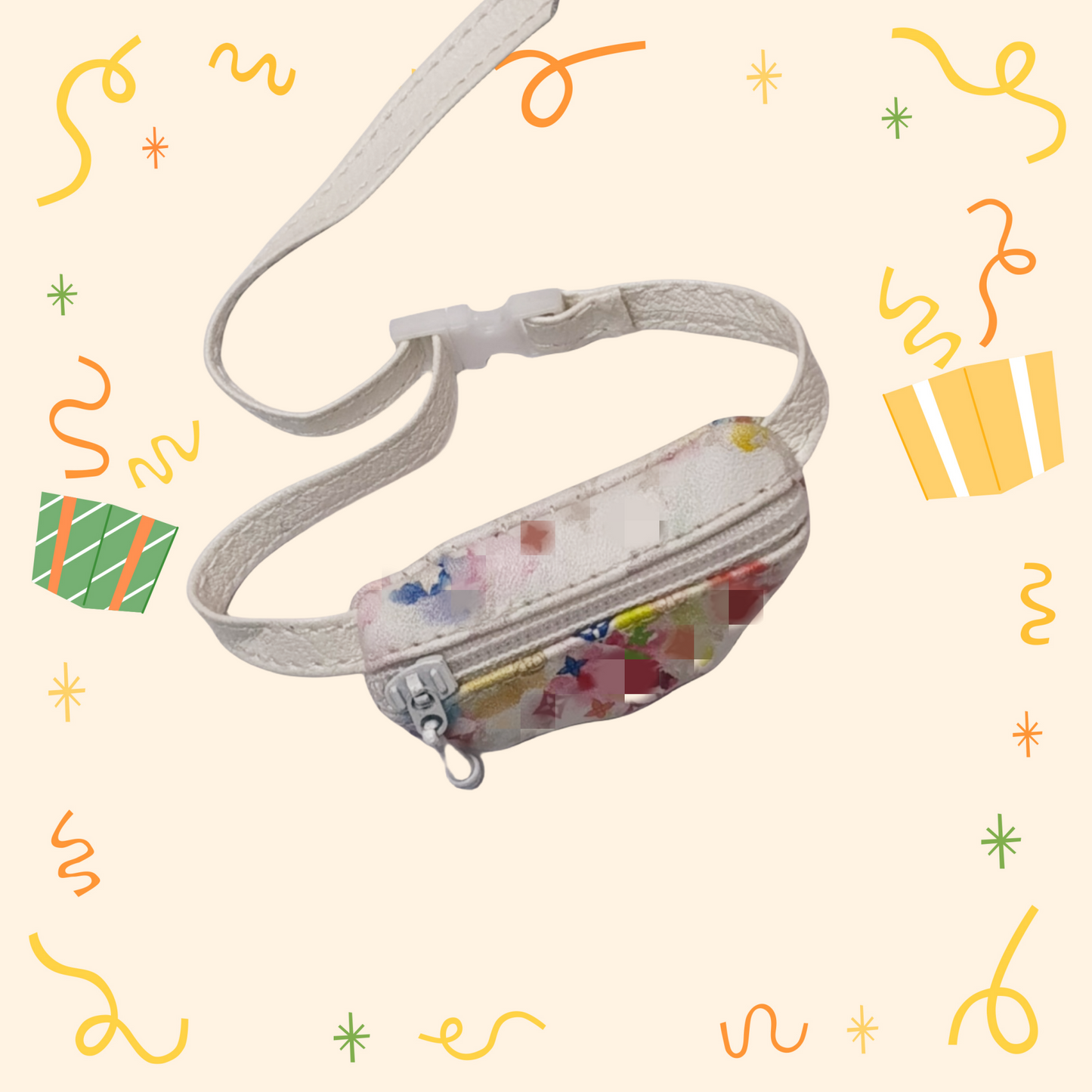 The crossbody  bag of the LAbubu doll — Designer style